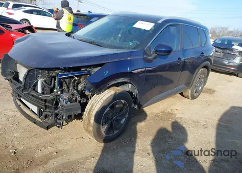 2025 Nissan Rogue Sv Intelligent Awd из США, поврежденный, VIN JN8BT3BB4SW154859